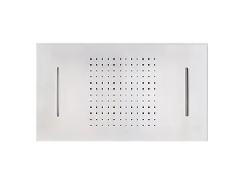 BD03010 - Built-in rectangular stainless steel overhead shower by GUGLIELMI RUBINETTERIE - view 2